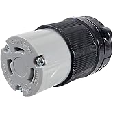 Nema L5-30R Female 3-Prong Twist Lock Connector 30A 125V Locking Female Connector Receptacle