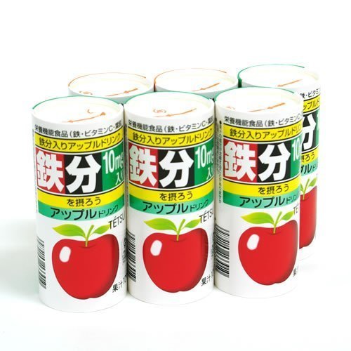 Mua 鉄分入りアップルジュース 30本入り 210グラム 本 Tren Amazon Nhật Chinh Hang Fado