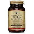 Solgar Biotin 10000 Mcg Vegetable Capsules