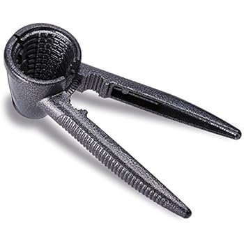 Hiware Heavy Duty Nut Cracker and 2 Picks, Pecan Walnut Plier Opener Tool with Non-slip Handle