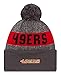 NFL San Francisco 49ers 2016 Sport Knit Beanie, One Size, Graphite