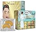 (20 Pairs) Luxury 24K Gold Collagen Eye Masks | Gold, Hyaluronic Acid, Seaweed, Oat Peptides | Treats Signs of Aging, Puffiness, Dark Circles, Wrinkles | 