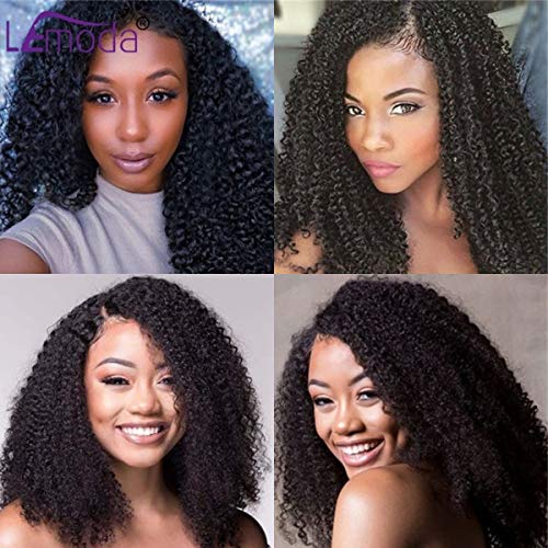 Lace-Front-Wigs-Human-Hair-Pre-Plucked-Kinky-Curly-Lace-Frontal-Wig-Brazilian-Virgin-Human-Hair-9A-Curly-Lace-Wigs-for-Black-Women-Lemoda-Hair-150-Density-14-inch