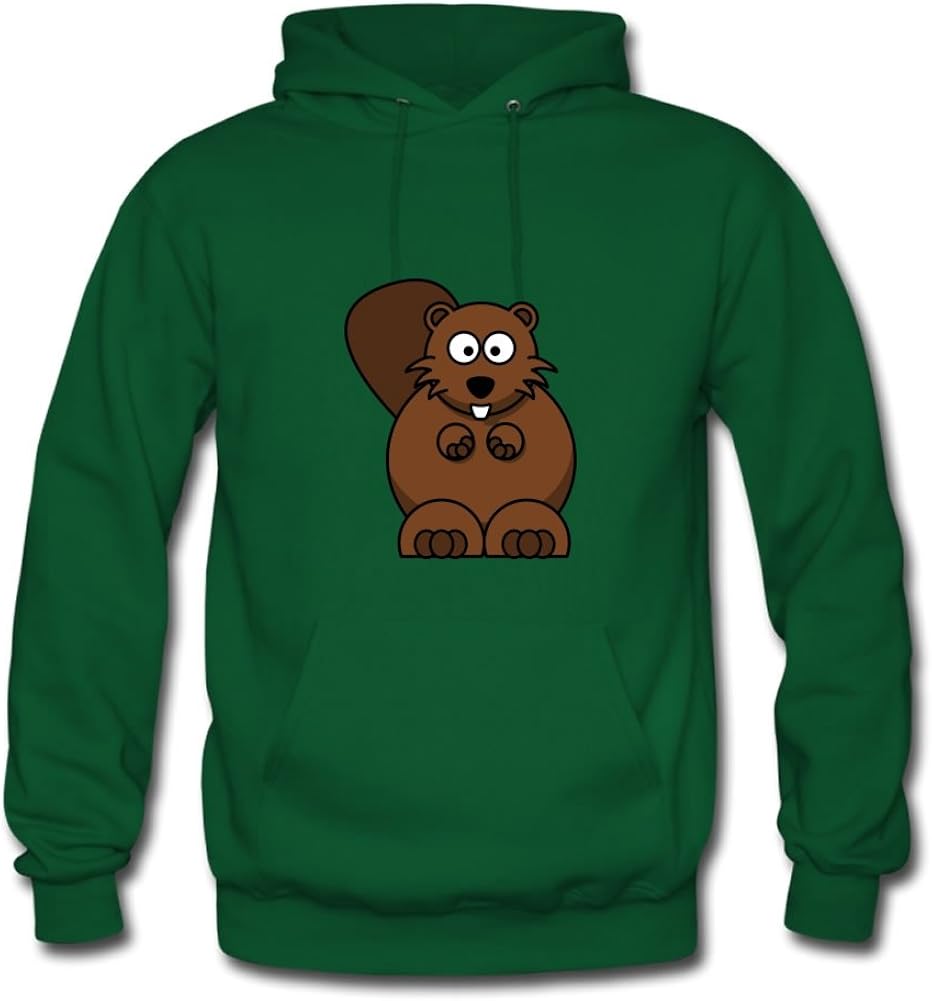 Unofficial Cartoon Beaver Hoodies Comfortable Designed