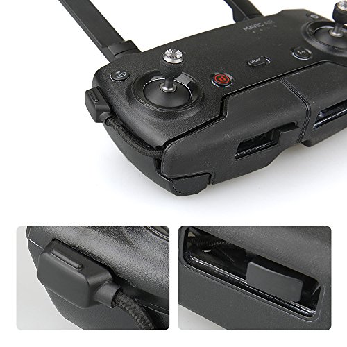 RCstyle Newest Design Nylon Braided Durable Micro to Lightning Cable For DJI Mavic Air / Maivc Pro / Spark Drone, Fits iOS Cellphone and Tablets(9cm)