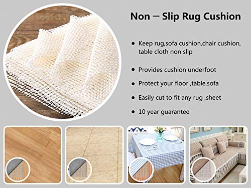 image for Enjoy Holiday 1981 Non Slip Area Rug Pad - 2 × 3, Non Toxic Area Runn