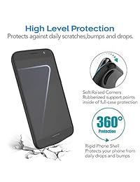 Elebase   Funda para Samsung Galaxy S7 (4200 mAh, batería externa recargable)