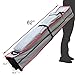 Eurmax USA Heavy Duty Wheeled Bag Pop up Canopy Tent Universal Rolling Storage Bag with Handles for 10x10 Canopy Instant Tent(Light Grey)