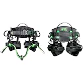 17000 Saddle Buckcraft Large | 350 lb capacity, Meets ASTM F887, Replaces OE# 17911-L, Quick-connect waist and leg buckles