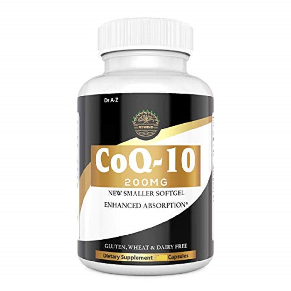 Nature's Pure Co q 10 Supplement 200mg Coq10 Capsules Veggie Ubiquinol, Ubiquinone Co Q 10 Enzyme Coq10 200mg - Promotes Heart Health, Energy Production, Naturally Fermented 90 Capsules