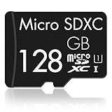 GAMOZUAY Generic Micro SD Card 128GB Micro SDXC Class 10 High Speed Memory Card For Phone,Tablet and PCs - With Adapter (128GB)