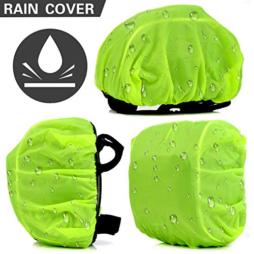 BOBILIFE Bike Handlebar Front Bag, Cycling Bicycle Handlebar Bags Front Frame Tube Basket with Rain Cover