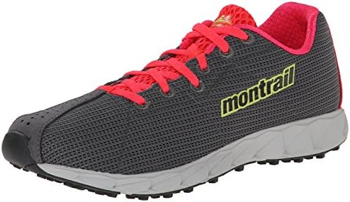 Montrail Womens Rogue Fly Trail Running Shoe, Quarry/Fresh Kiwi, 6.5 M US