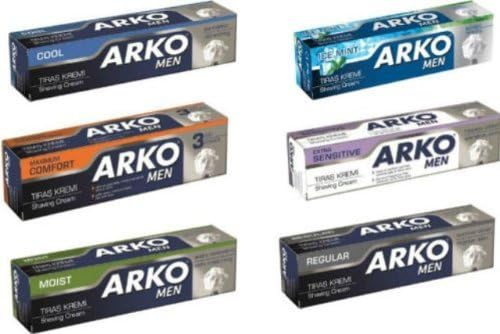 ARKO MEN SHAVING CREAMS x 6 COMBO SET ***FREE UK DELIVERY***
