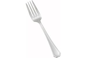 Winco 0035-06 12-Piece Victoria Salad Fork Set, 18-8 Stainless Steel