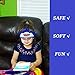 Charlxee Kids Headphones Children Girls Boys Teens Volume Limiting Foldable and Durable Headphone Headband for School, Home and Travel -Blue Shark