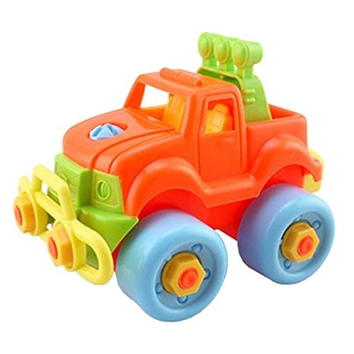 LightningStore Cool Colorful Stylish DIY Build Your Own Car Model - Jeep Truck Car Puzzle Assembly Toy - An Excellent Educational Toy For Your Kids and Children - Image 9