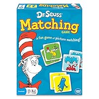Wonder Forge Dr. Seuss Matching Game for Boys & Girls Age 3 and Up - A Fun & Fast Whimsical Memory Game