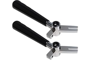 FSKEKU Ice Cream Machine Handle Parts for YIKAFU YKF Vevor Soft Serve Ice Cream Maker, Durable Dispenser Arm Accessories, Easy to Install Spare Part Stainless Steel.