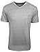 Calvin Klein Men's Short Sleeve Mixed Media V-Neck T-Shirt