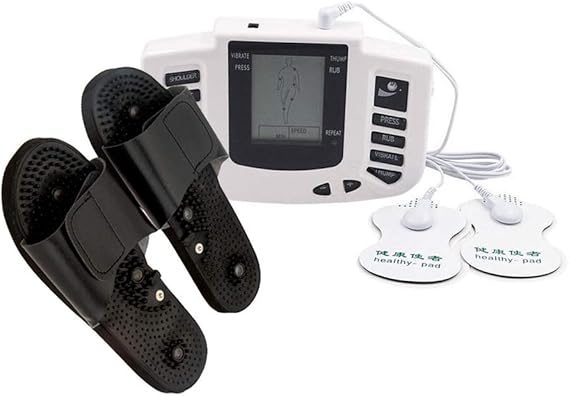 Aparelho Fisio Tens Fes e Par de Chinelos Acupuntura Fisioterapia Relaxamento Muscular: Amazon.com.br: SaÃºde e Cuidados Pessoais