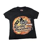 Harley-Davidson Boys Youth Throttle Expert Flames with B&S Shirt