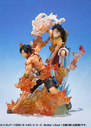 BANDAI-Monkey-D-Luffy-Brothers-Bond-Figura-145-Cm-One-Piece-Figuarts-Zero-Multicolor-BDIOP129264