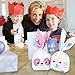 Dekero Kids Party Bags,108pcs 2 Size 25 Types of Patterns for Kids Birthday Christmas Goodies Cute Rabbit plasticbags USE for Gift,Candies,Small Toys,Chocolates,Ornament,Hairpin,Food,Cookie,Dessert