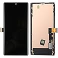 Ygpmoiki for Google Pixel 6 Pro GLUOG G8VOU LCD Screen Touch Screen Digitizer Display Assembly with Frame Replacement Black 6.71"