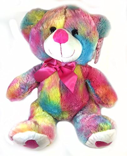 tie dye teddy bear