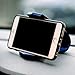 TOPEREK Car Mount Holder Anti-slip Car Stand Cradle Dashboard Windshield Universal Phone Bracket Clip Dock with Suction Pad for Apple iPhone 7 6s Plus Samsung Galaxy Android Phones Black Blue