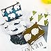 Chuangchou 8 Pieces Linen Pen Pencil Case Stationery Pouch Makeup Cosmetic Bag Coin Purse with Cute Forest and Animal