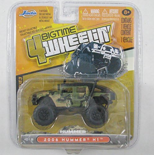 Jada BigTime 4 Wheelin' 2006 Hummer H1 Wave 3 2011 , 1:64 Scale
