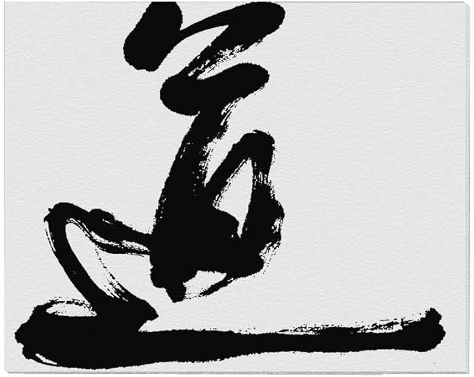 Amazon.com: InterestPrint Black Chinese Calligraphy Word for Chinese