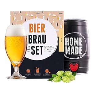 Braufässchen |Bierbrauset zum selber brauen | Pils im 5 Liter Fass | In 7 Tagen fertig Männer, Freund oder Vater | von…