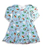 Sara's Prints Girls Long Sleeve Nightgown