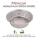 Stock Your Home Disposable Aluminum Foil Liners for Camping Dutch Ovens, 10