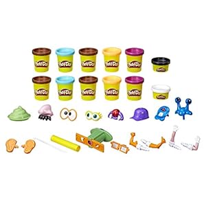Play-Doh Poop Troop, Set de 12 latas (Hasbro E5810EU40)