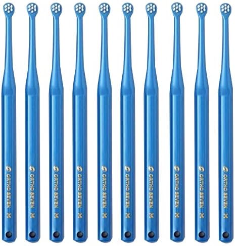 オーラルケア オーソテン(Ortho10) 矯正中歯ブラシ 10本(パールブルー)