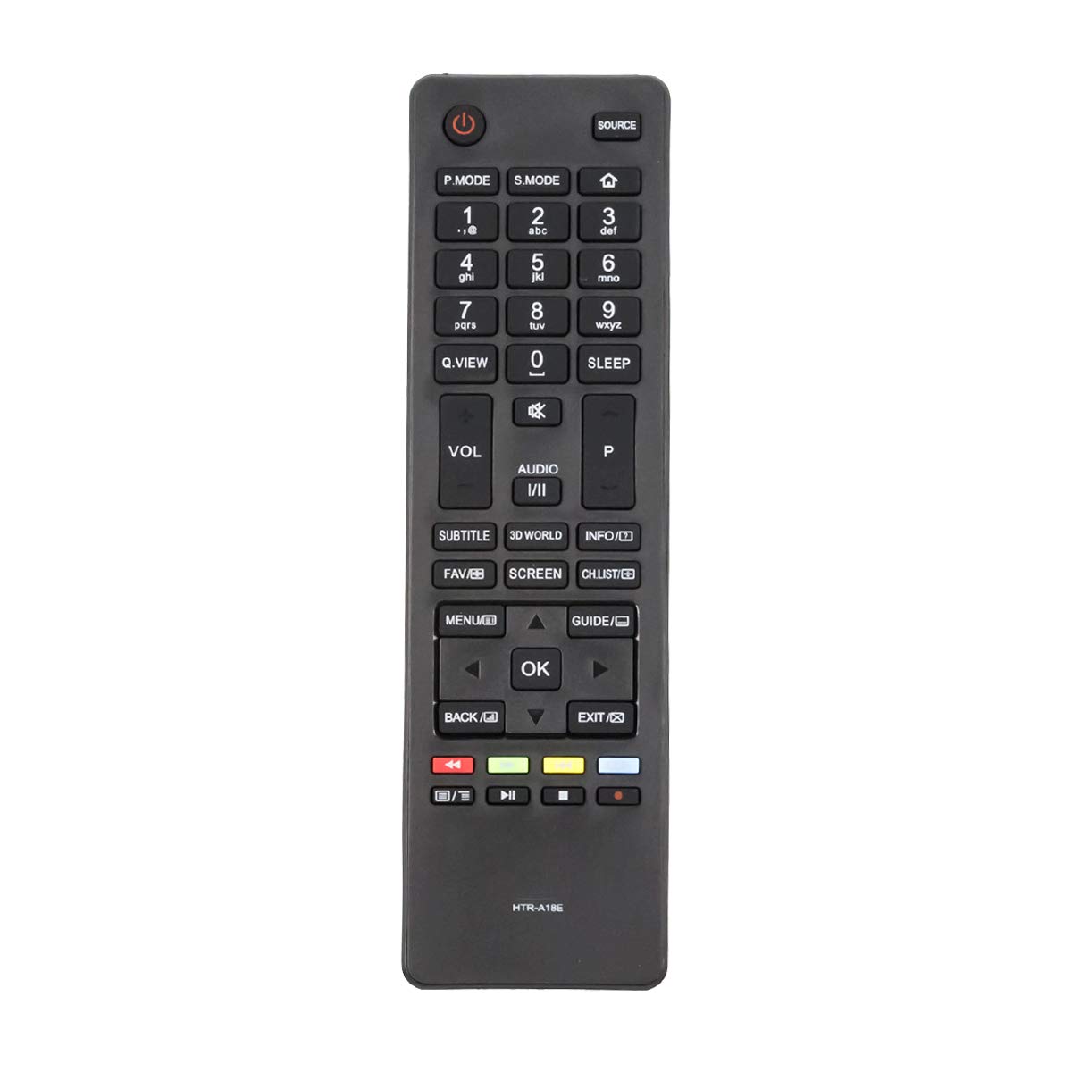 ALLIMITY HTR-A18E Replacement Remote Control for Haier LED LCD TV HTR-A18E HTR-A18EA HTR-A18EN
