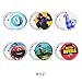 Video Game Party Favors - 48PCS Carnival Prizes Bulk for Kids- Bracelets Keychains Pins Tattoos - Birthday Party Supplies Pinata Filler Easter Basket Stuffers