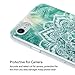 iPhone 7 Case, iPhone 8 YOKIRIN Printed Mandala Floral Slim Fit & Lightweight Flexible Hard PC Back Protective Cover Transparent Crystal Clear Scratch-Proof Bumper Case for iPhone 7 (2016) -Totem