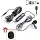 BOYA DM2 Broadcast-Quality Omnidirectional Lavalier Microphone Clip-on Lapel Mic Compatible with USB Type-C Devices Including Samsung Galaxy LG,HTC Google Pixel, Google Nexus, Other C Type Smartphone