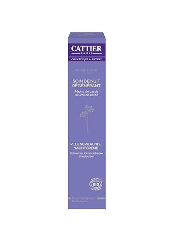 Cattier Songe Fleuri, Regenerierende Nachtcreme, 50 ml