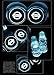 Auto sport 2PCS LED Cup Holder Mat Pad Coaster with USB Rechargeable Interior Decoration Light (Nissan)