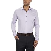Calvin Klein Men's Slim Fit Non-Iron Herringbone Dress Shirt