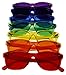 Classic Style Color Therapy Glasses - Set of 7
