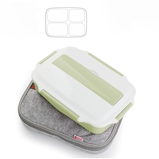 Kvdfcwmxqyjnoe Acero inoxidable aislamiento bento caja de comida ...