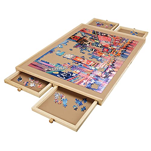 Lovinouse Premium Jigsaw Puzzle Board for 1000 Pieces Puzzles, Portable