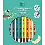 Djeco - 10 feutres pinceaux